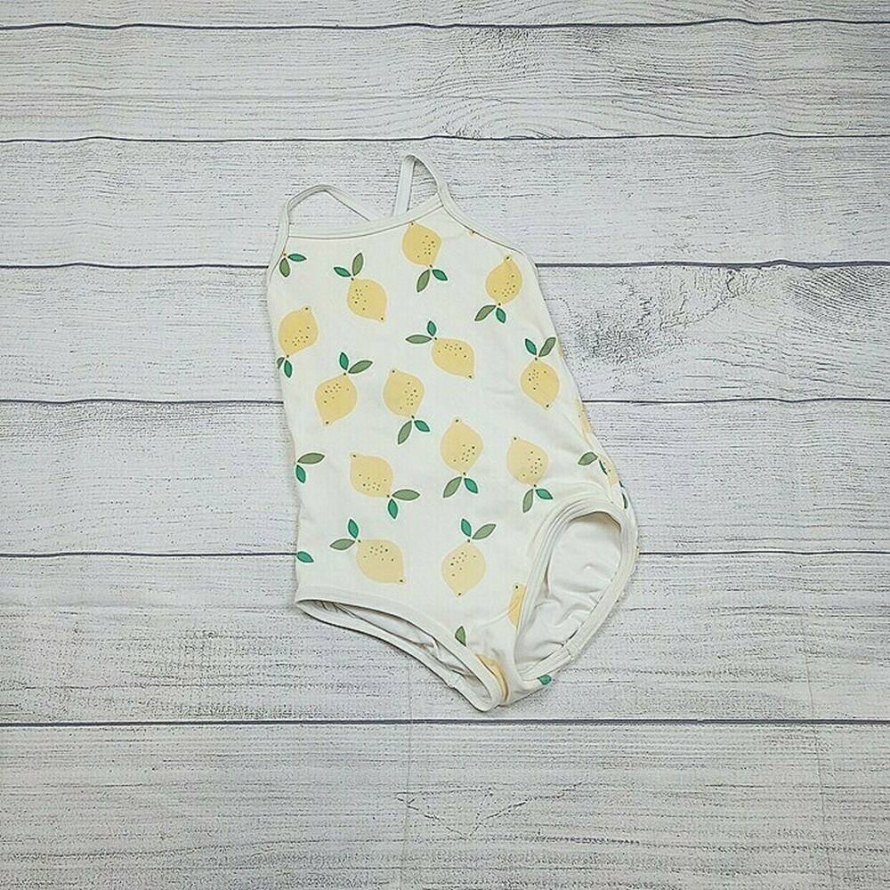4 Hanna Andersson Lemon Sunblock One Piece Suit
